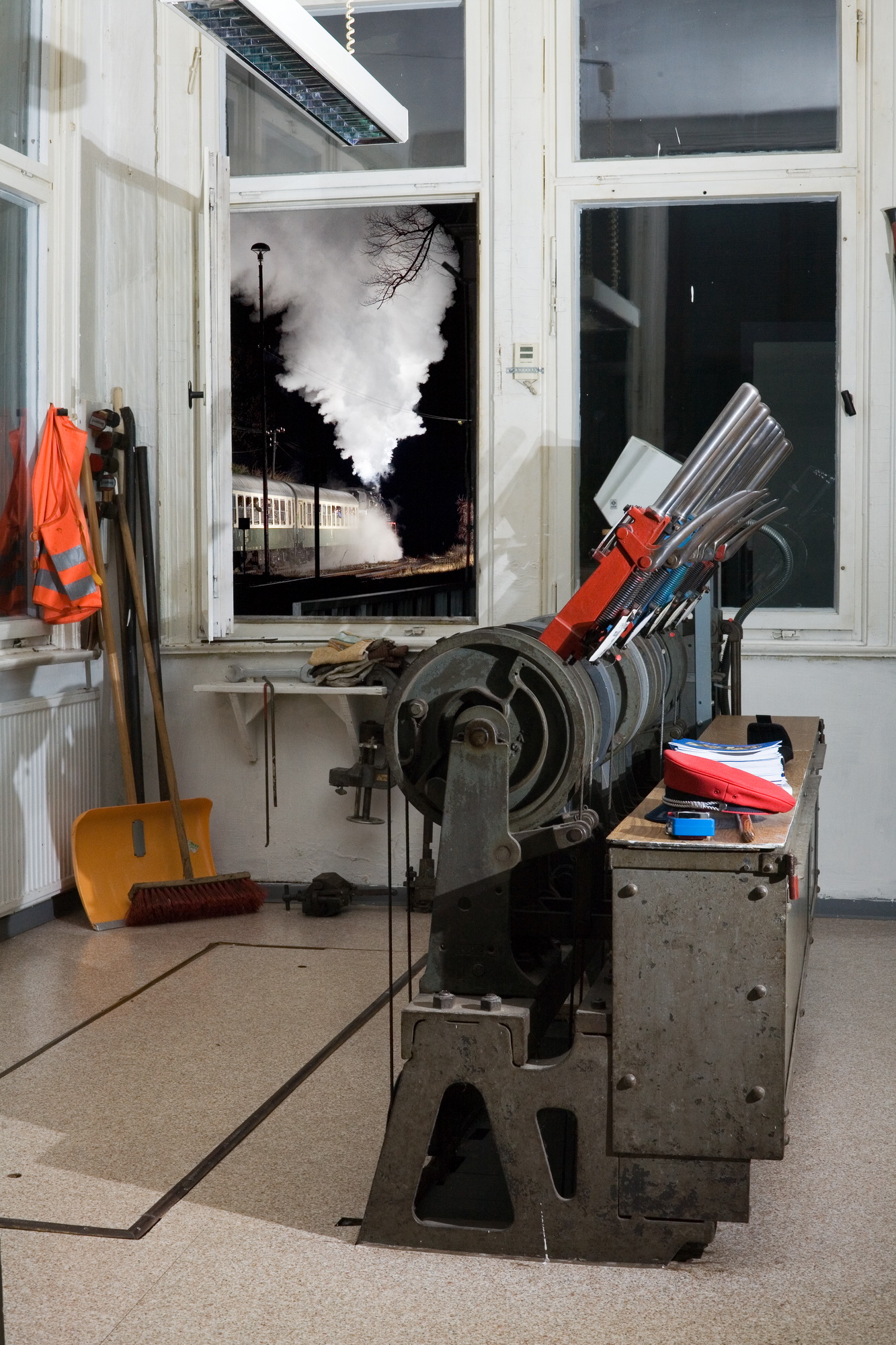 Stilleben mit Rodelblitz